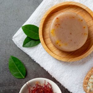 Goat Milk Saffron Soap