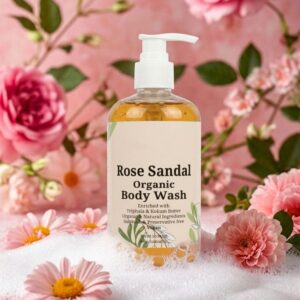 Rose Sandal Body Wash (300ml)